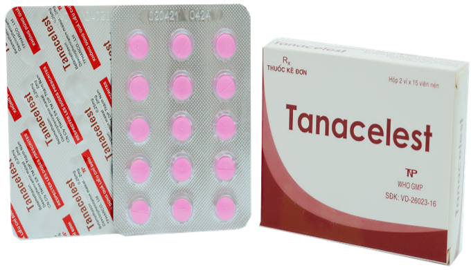 Tanacelest Thành Nam (Hộp 2 Vỉ x 15 Viên)