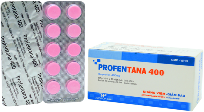 Profentana 400 (Hộp 10 Vỉ x 10 Viên)