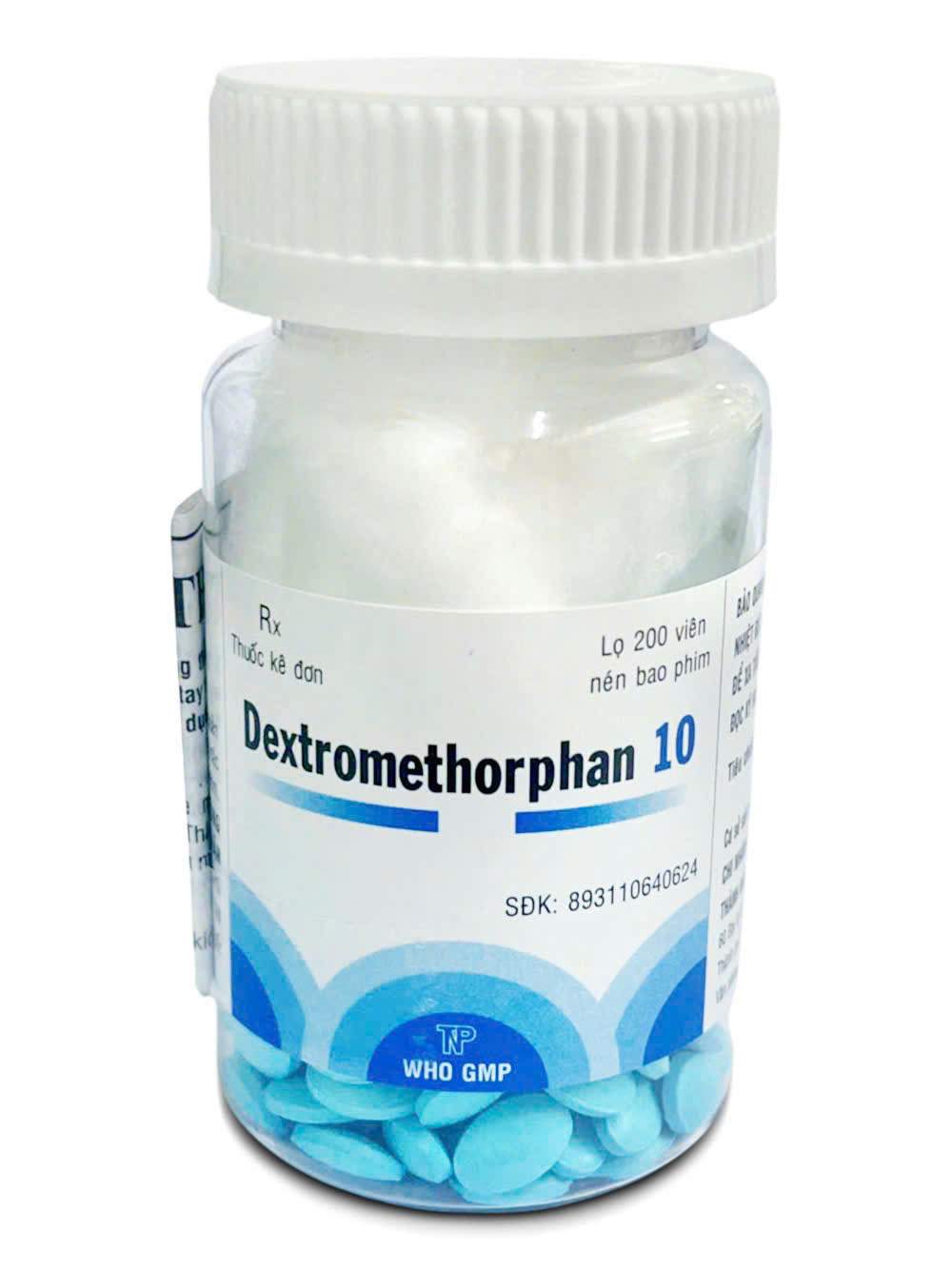 Dextromethorphan 10mg Thành Nam (Chai x 200 Viên)