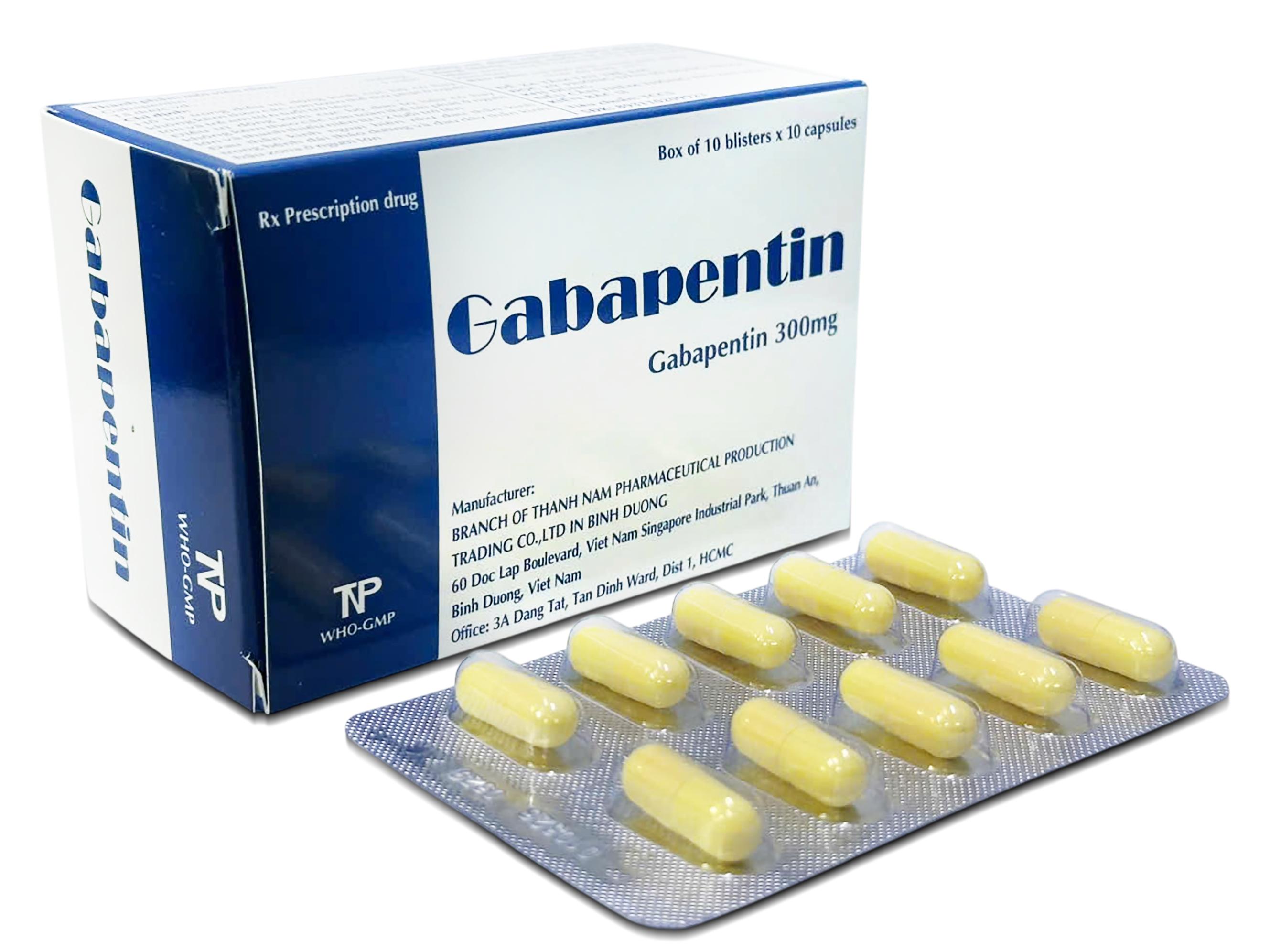 Gabapentin 300mg Thành Nam (H/100v)