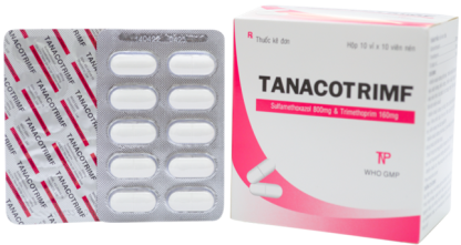 Tanacotrimf Thành Nam (Hộp 10 Vỉ x 10 Viên)