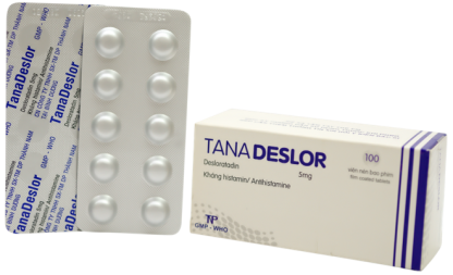 Tanadeslor 5mg Thành Nam (Hộp 10 Vỉ x 10 Viên)