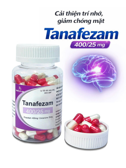 Tanafezam Thành Nam (Chai 100 Viên)