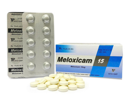 Meloxicam 15 Thành Nam (Hộp 10 Vỉ x 10 Viên)