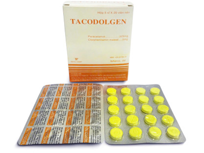 Tacodolgen Thành Nam (Hộp 5 Vỉ x 20 Viên)