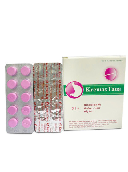 Kremax Tana Thành Nam (Hộp 10 Vỉ x 10 Viên)
