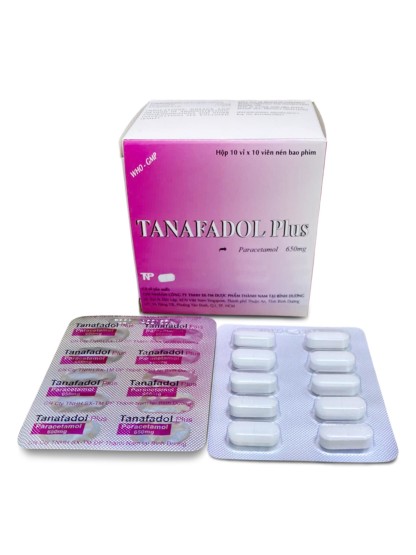 Tanafadol Plus Thành Nam (Hộp 10 Vỉ x 10 Viên)