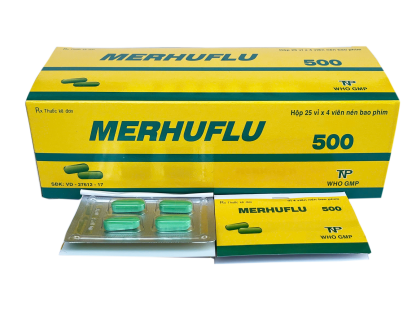 Merhuflu Thành Nam (Hộp 25 Vỉ x 4 Viên)