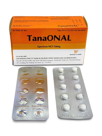 TanaOnal 50mg Thành Nam (Hộp 10 Vỉ x 10 Viên)
