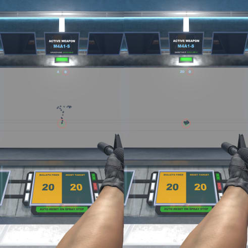 CS2 (CSGO) M4A1-S Recoil Compensation Script (Anti Recoil Macro Logitech)