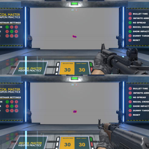 AK-47 & M4A4 Anti Recoil (CS2 Logitech No Recoil Script)