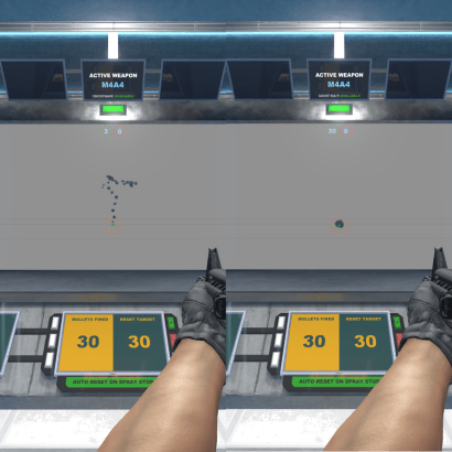 M4A4 Recoil Compensation (CS2 Logitech No Recoil Script)