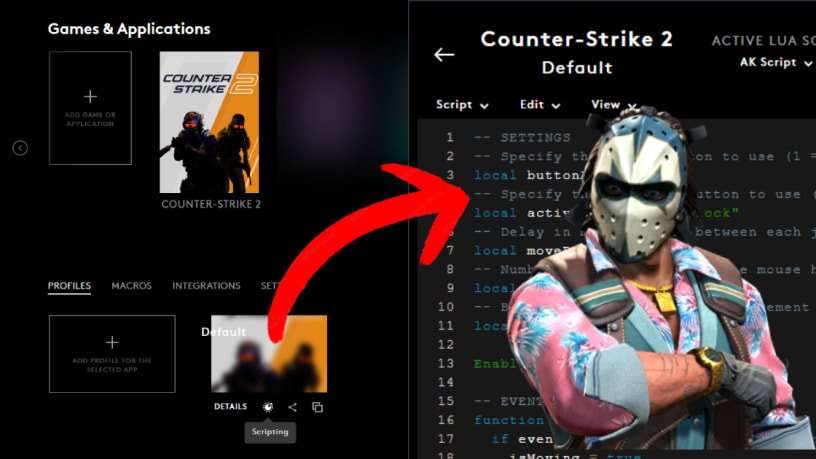 How to Set Up Logitech No Recoil Scripts for CSGO and CS2