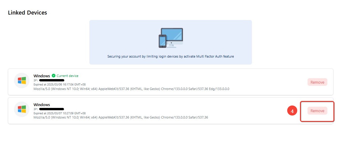 LinkedDeviceRemove