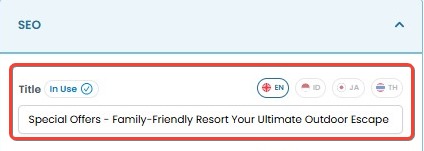 SEO-Title