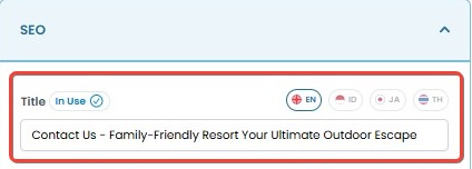 SEO-Title