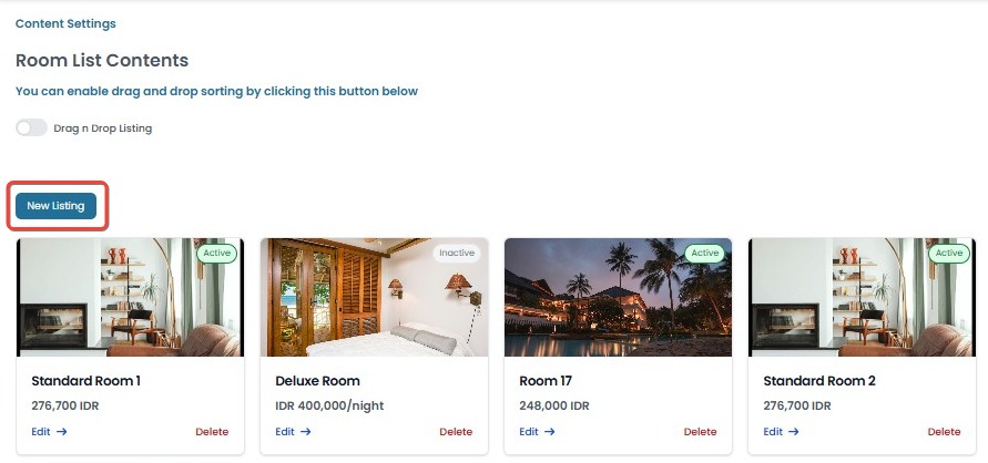 click-new-listings