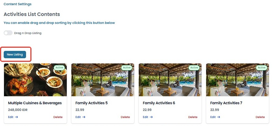 click-new-listings