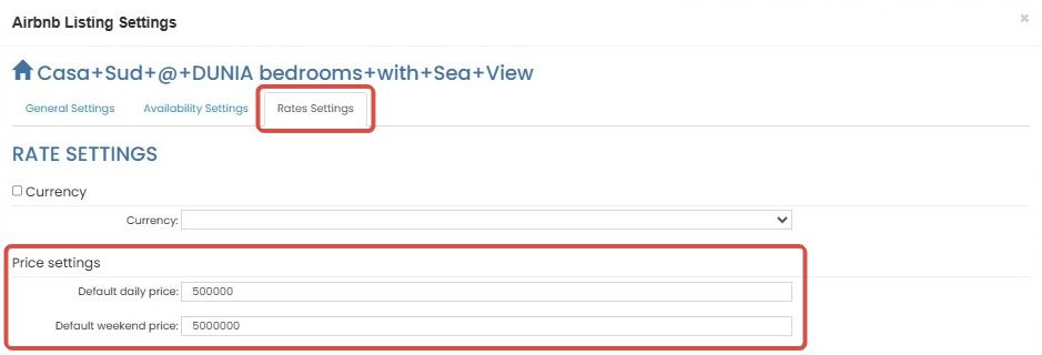 price-settings