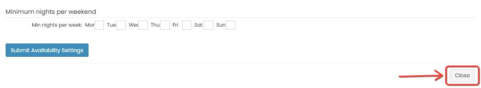 close-listing-settings