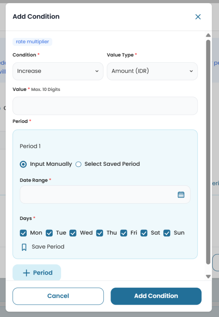 rate-multiplier-condition