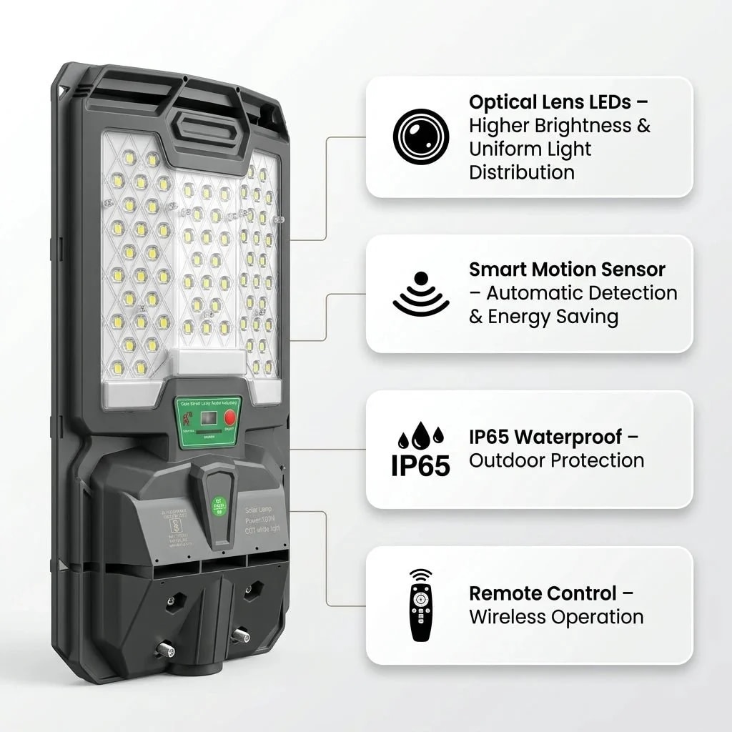 CM Solar 120w Solar All In One Street Lamp(YL) - product image 5