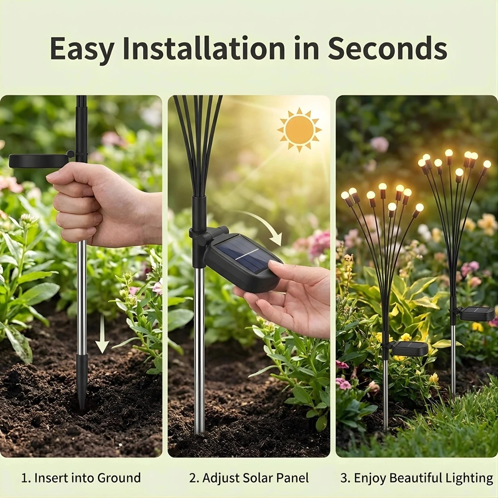 CM Solar Solar Garden Light Firefly - product image 4