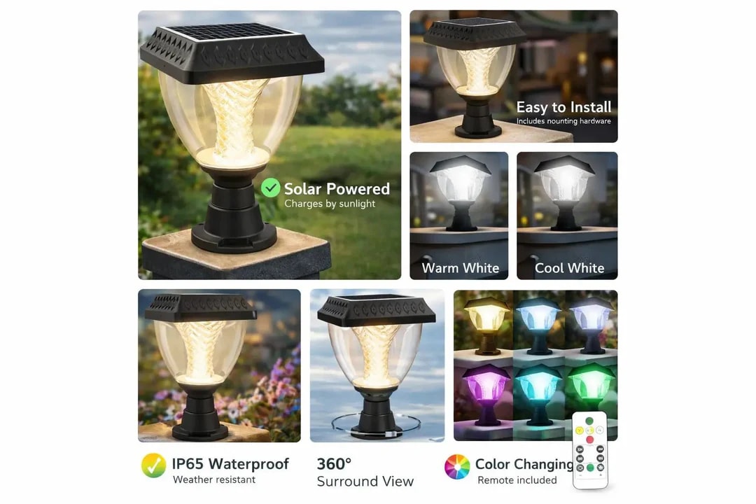 CM Solar SOLAR GATE LAMP 40W - product image 2