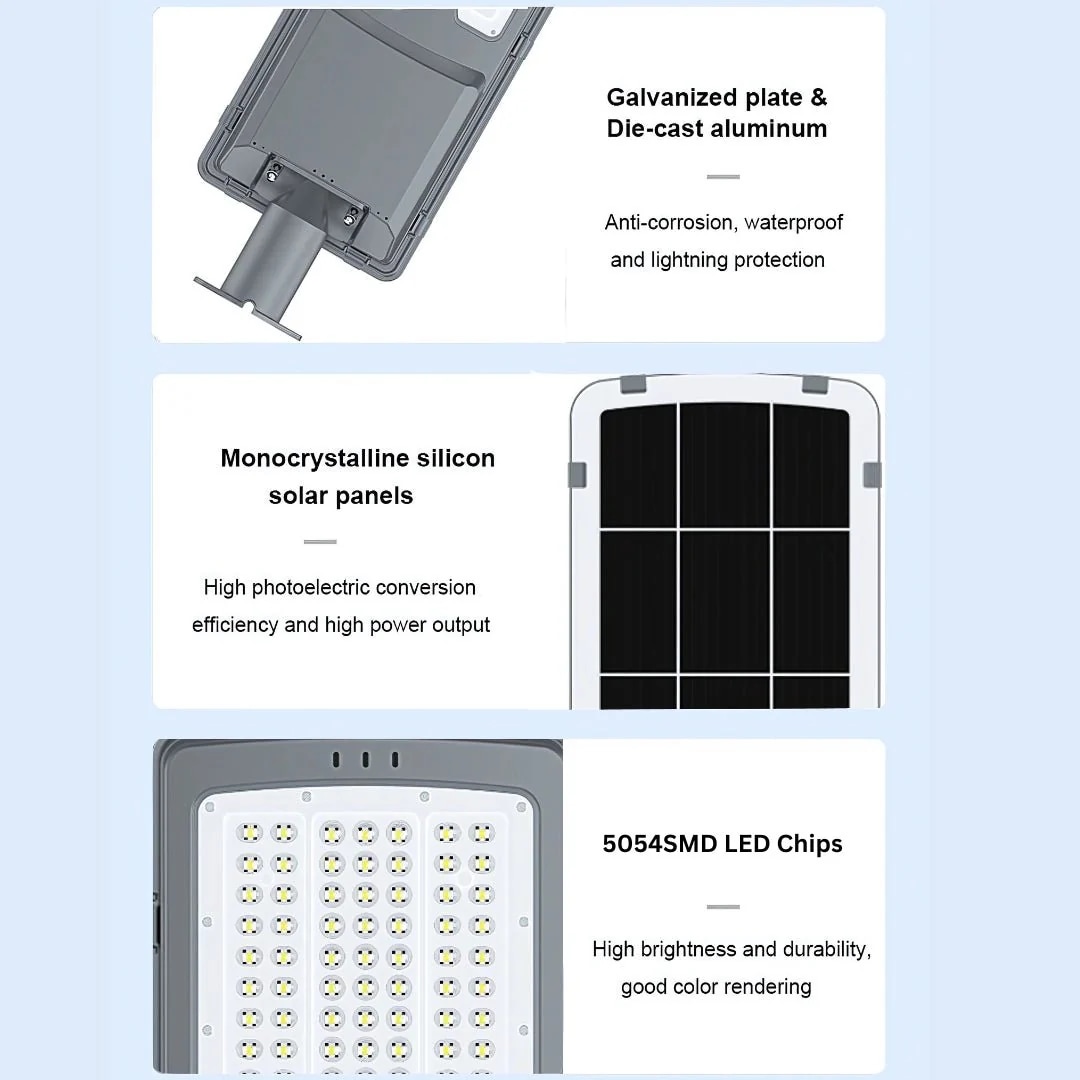 CM Solar 200W all in one Solar street Lamp Aluminium Light - product image 6