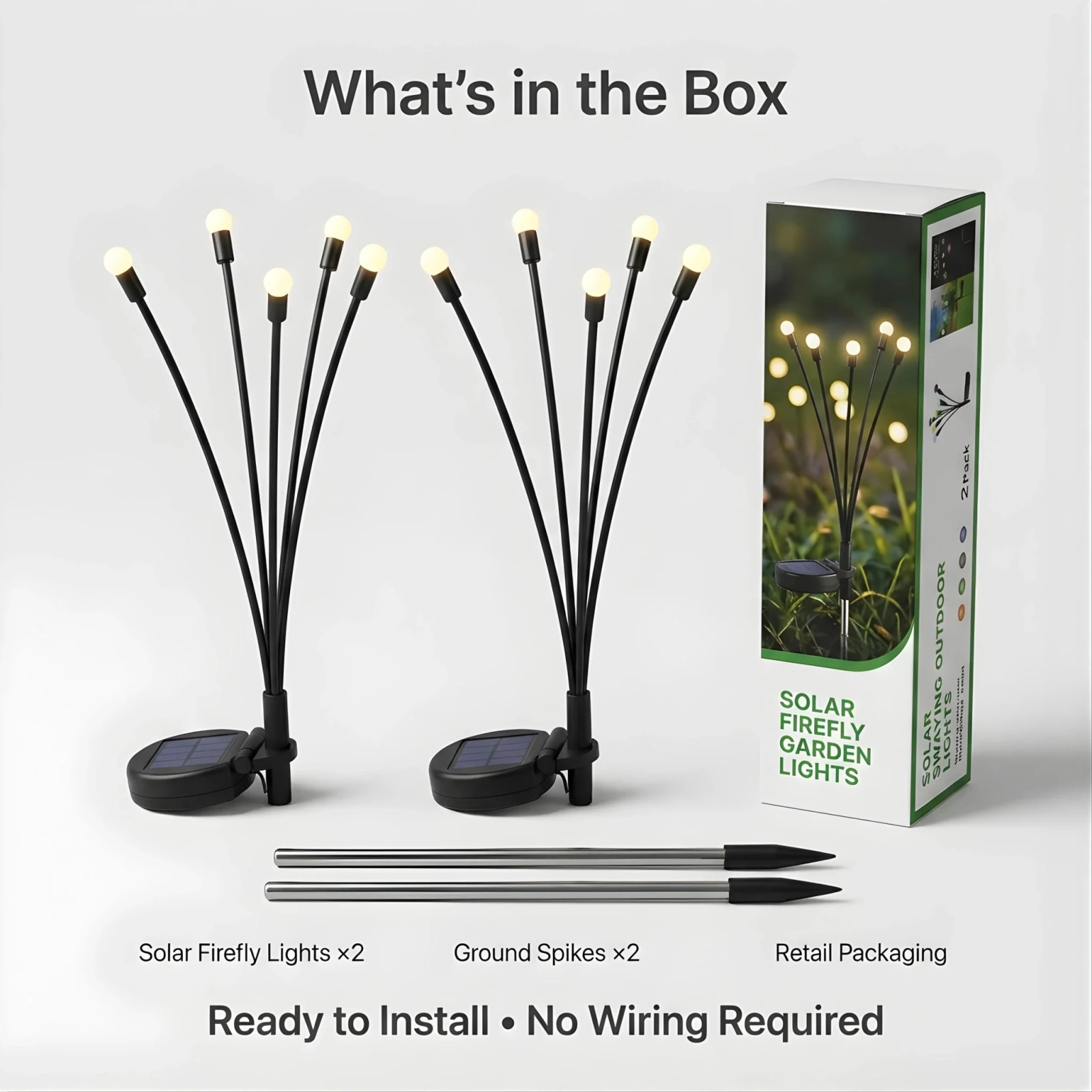 CM Solar Solar Garden Light Firefly - product image 2