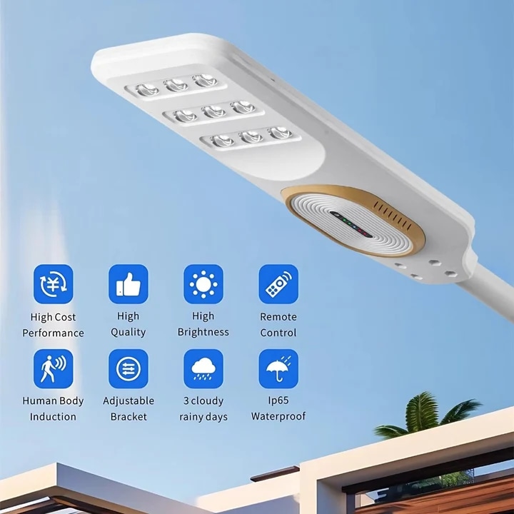 CM Solar 200W all in one Solar street Lamp white - product image 5