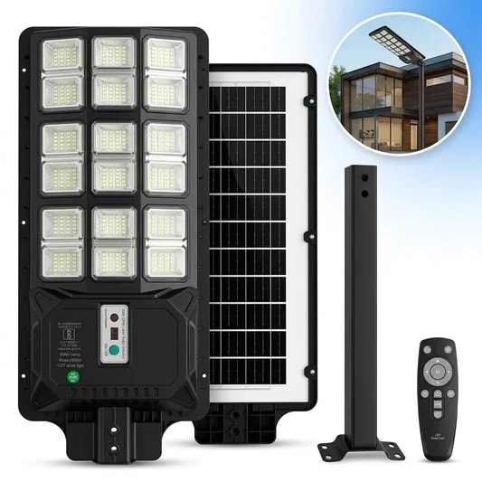 200W C-Shape All in One Street Lamp with Arm