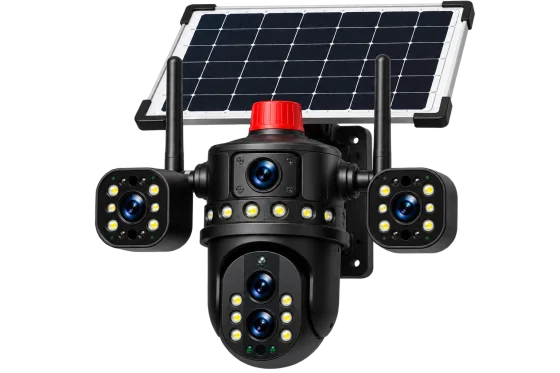 3 Lens Solar Camera (Wifi Based)