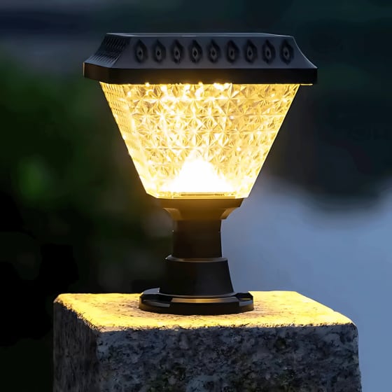 SOLAR PILLAR GATE LIGHT 30W