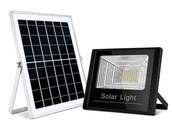 40W Solar Flood Lamp with stand, Solar Panel with stand & Remote