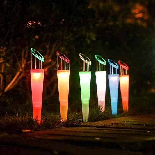 Solar Garden Light Glass