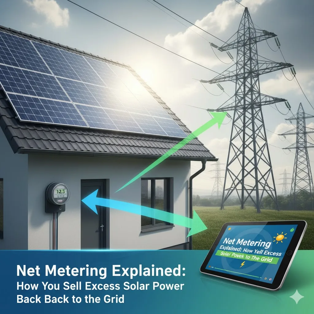 Net Metering Explained: How You Sell Excess Solar Power Back to the Grid