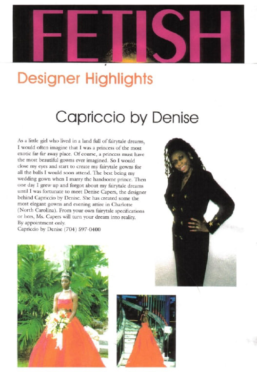 Designer Glories in a Career That She Fashioned Herself