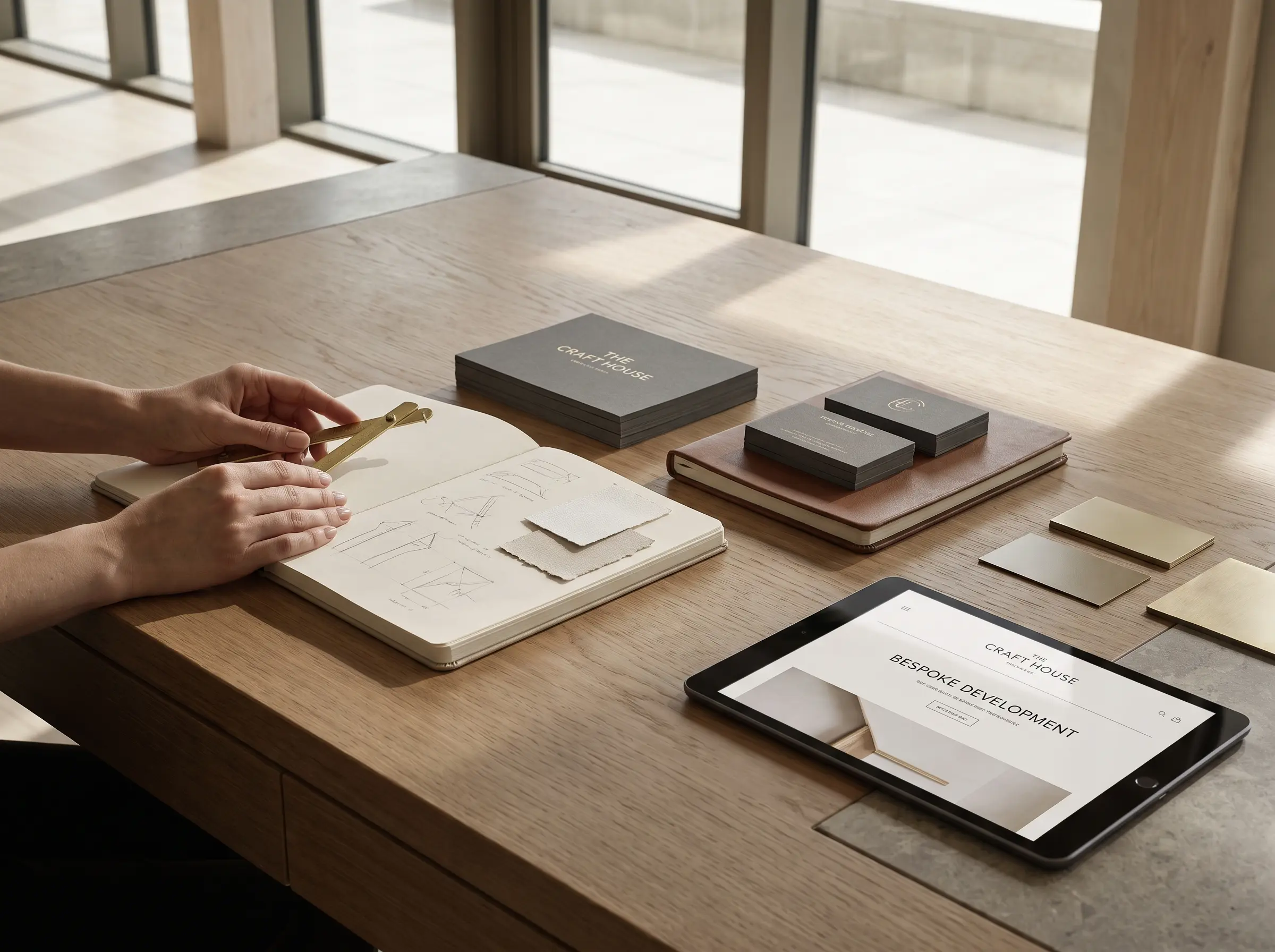 Brand strategy workspace