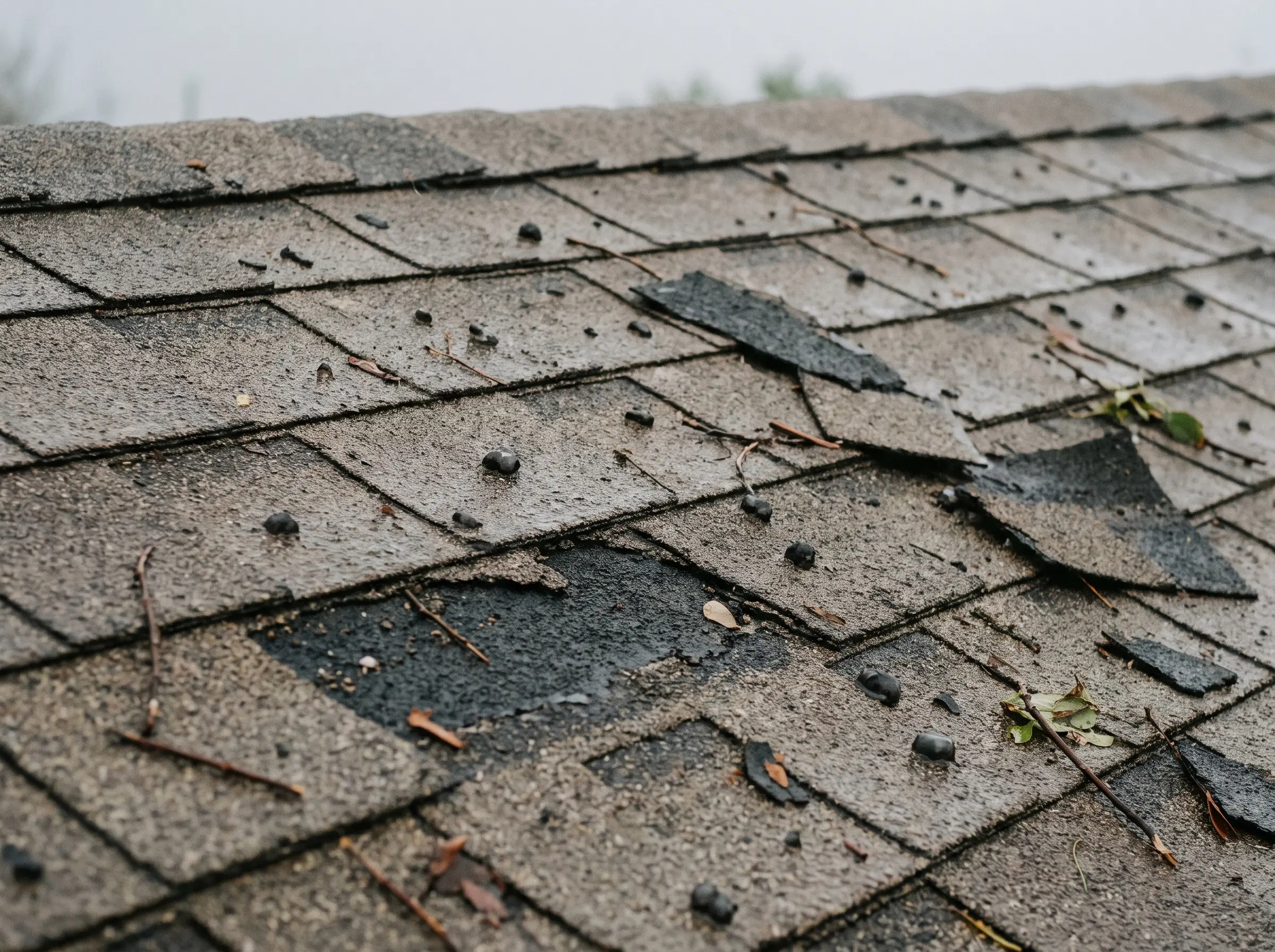 Before — Hail Storm Restoration