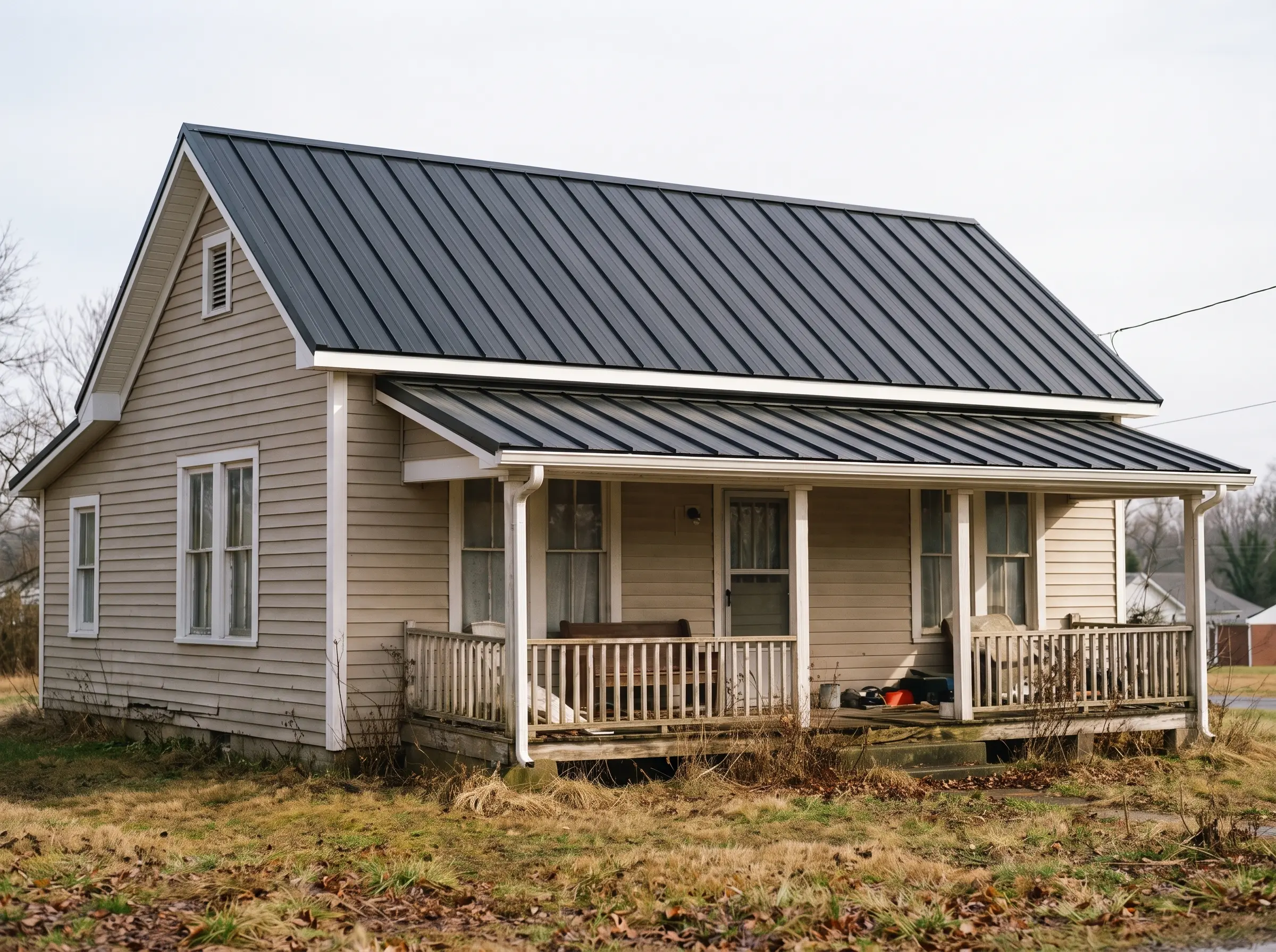 After — Metal Roof Install