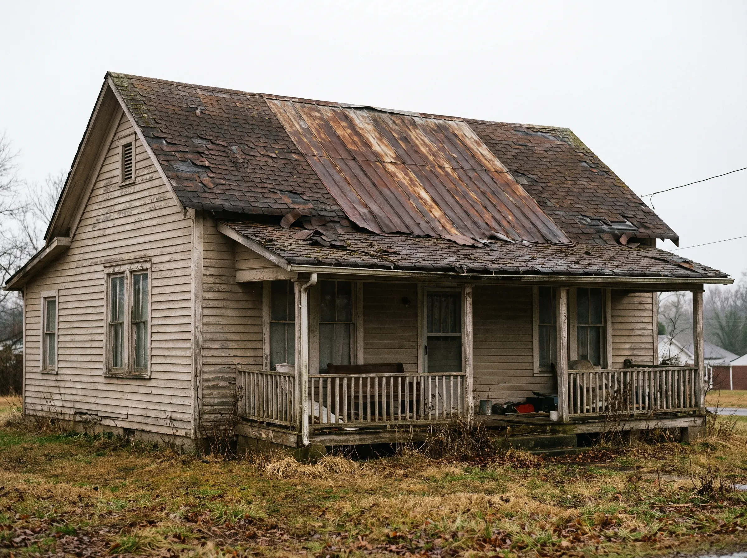 Before — Metal Roof Install