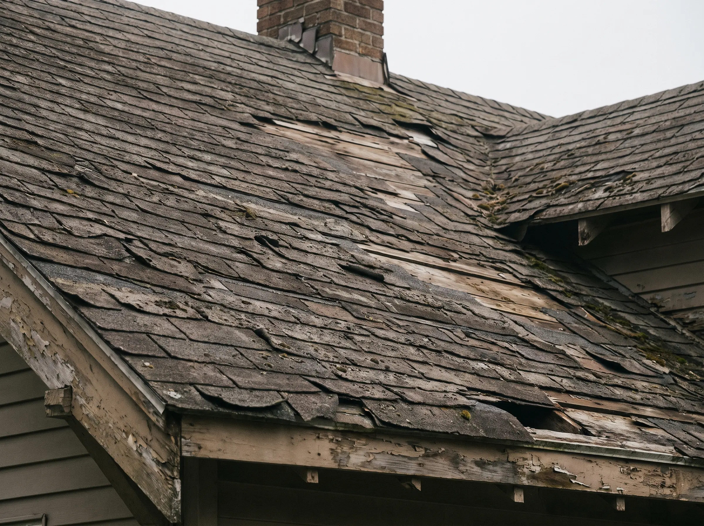 Before — Asphalt Shingle Replacement