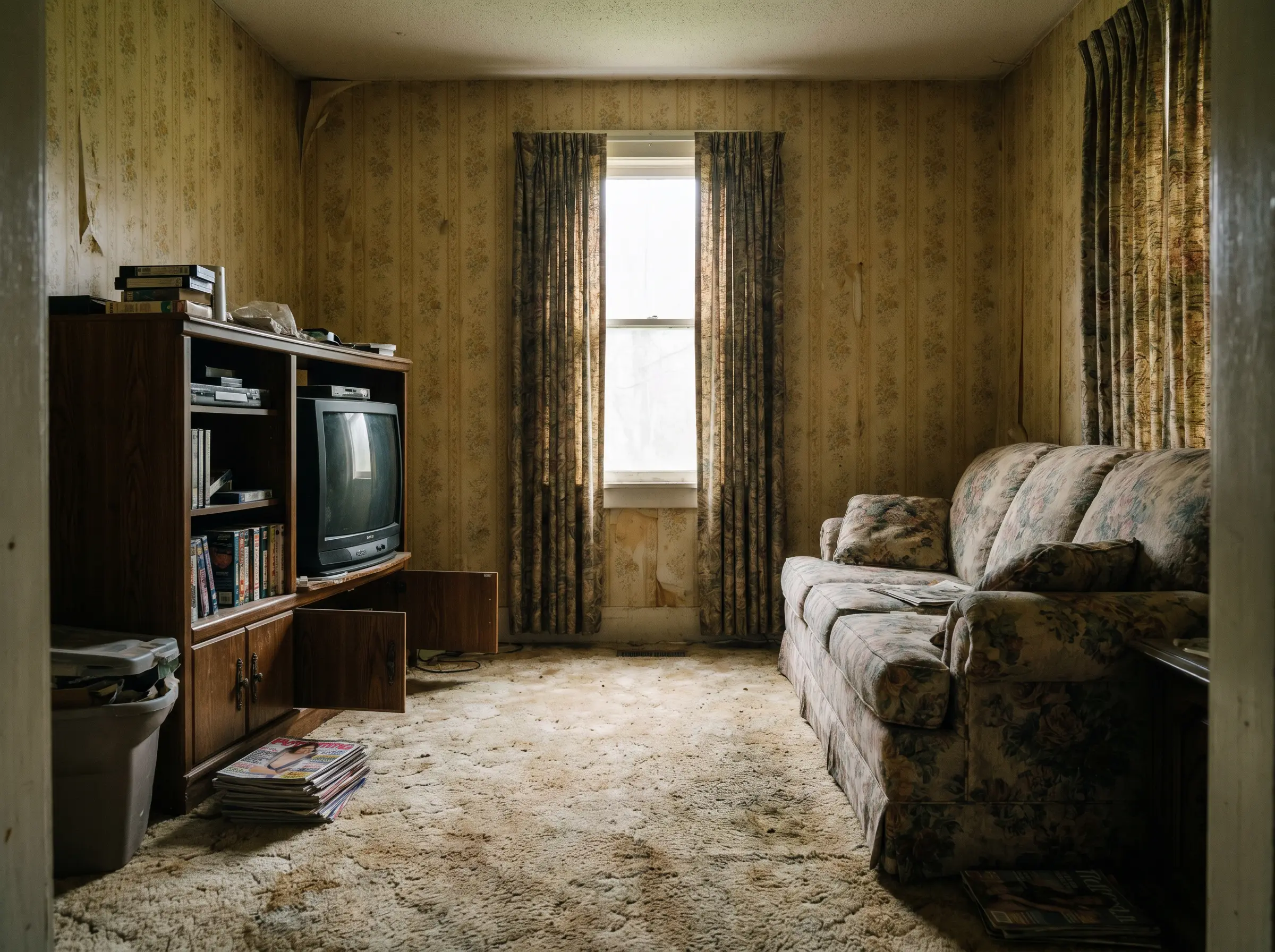 Living space before remodel