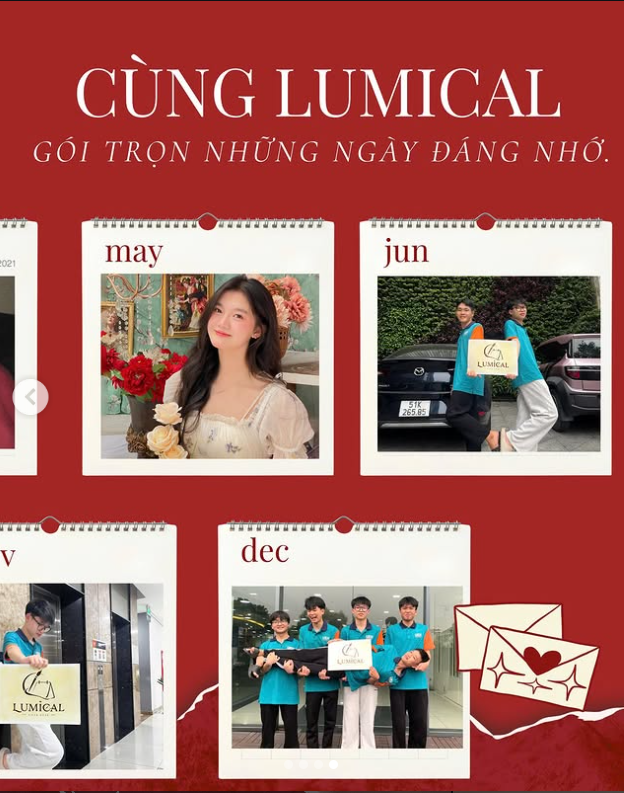 Từ những bức ảnh rời rạc, ghép lại thành câu chuyện của một năm đáng nhớ