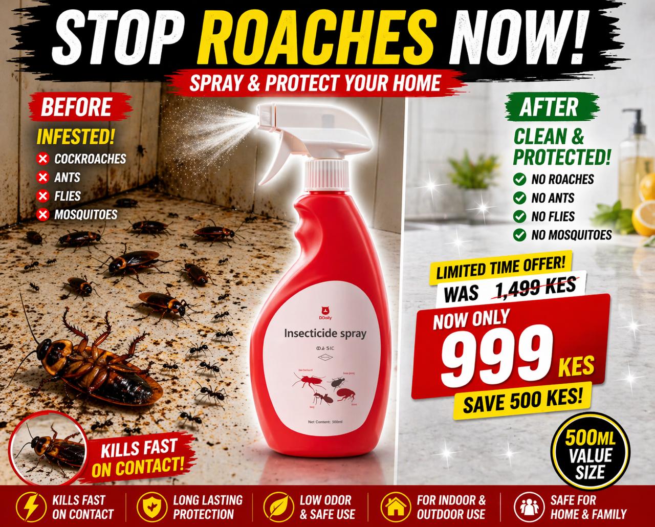 Insecticidal Spray 500ml 2