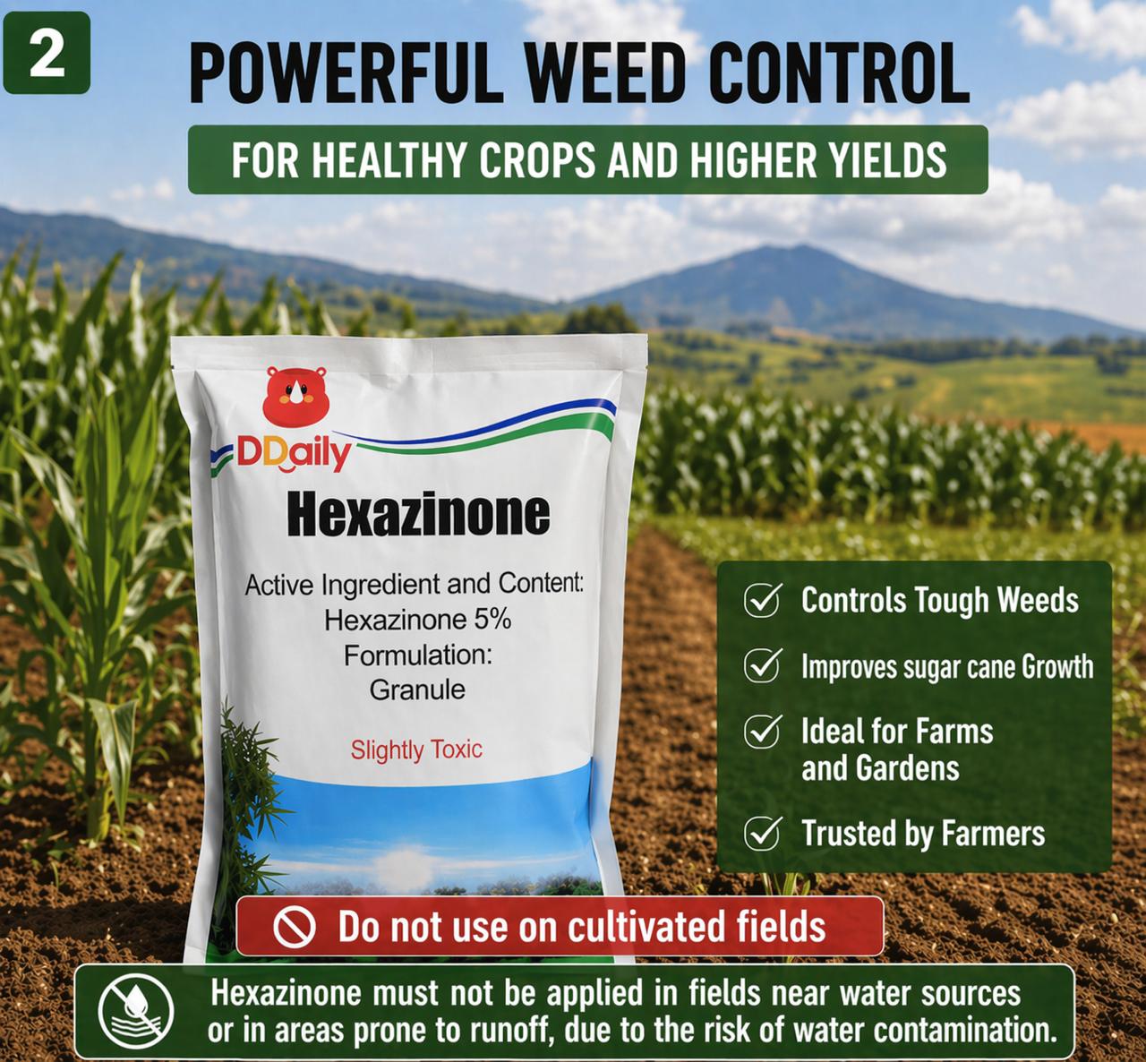 Hexazinone Herbicide 1kg 3