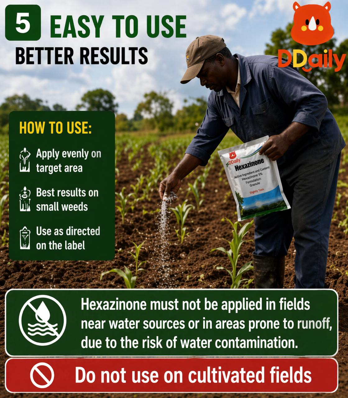 Hexazinone Herbicide 1kg 5