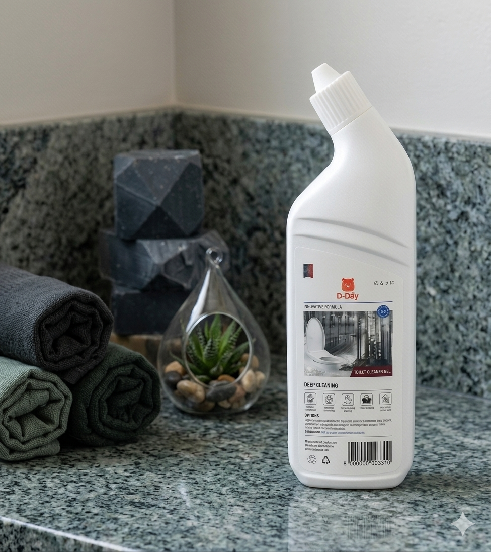 Sunlight Pine Toilet Cleaner 500ml – Powerful Stain Removal & Disinfectant Toilet Bowl Cleaner 4