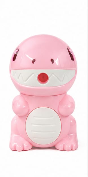 Cute Dinosaur Manual Pencil Sharpener - Portable Cartoon Pencil Sharpener for Kids - Pink 3